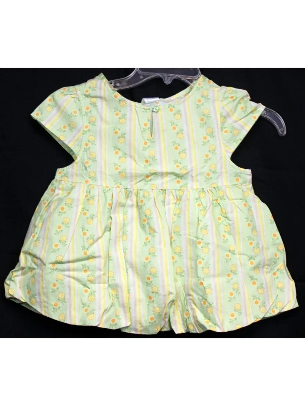 2007 Gymboree Sunflower Fields Shirt sz 8 Hem Swing Baby Doll Stripes Summer Fun